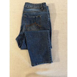 Max Jeans, Skinny Cropped, Women's Denim Blue Jeans, Size 8